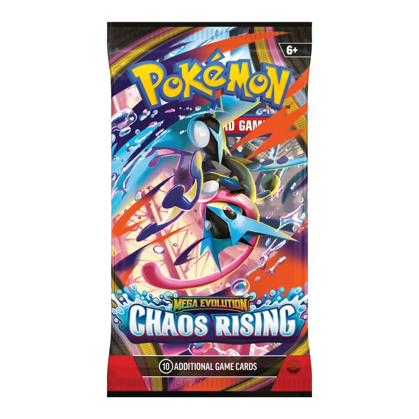 Pokémon Mega Evolution Chaos Rising Booster Pack
